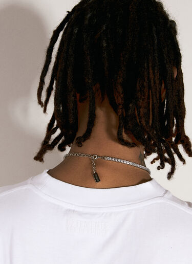 VETEMENTS 水晶心形项链 绿色 vet0156015