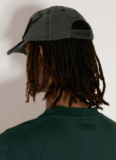 Flame 徽标棒球帽 VETEMENTS Flame 徽标棒球帽 黑色 vet0156018