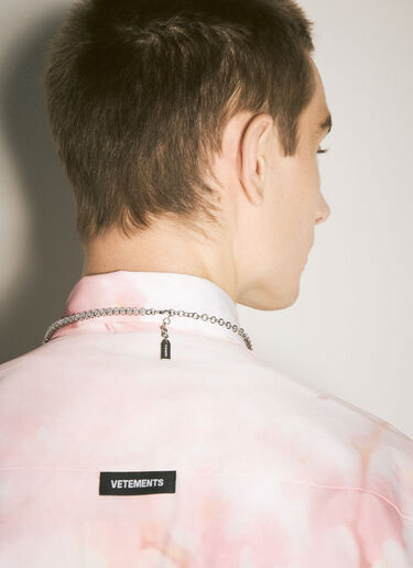 크리스털 하트 목걸이 Vetements 크리스털 하트 목걸이 블루 vet0158013