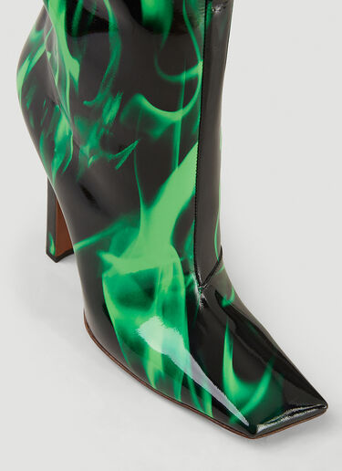 Vetements Boomerang Cuissardes Boots Green vet0246026