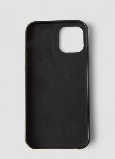 VETEMENTS 빅 로고 iPhone 케이스 블랙 vet0247038