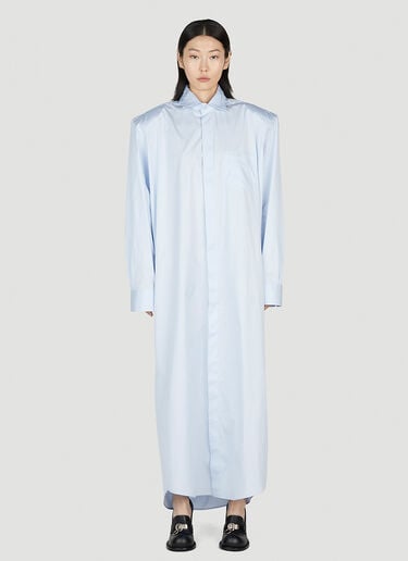 VETEMENTS Shirt Dress Light Blue vet0251013