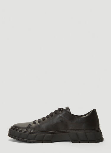 2005 Faux-Leather Sneakers Virón 2005 Faux-Leather Sneakers Black vir0342008
