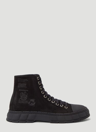 1982 Faux-Suede Sneakers Virón 1982 Faux-Suede Sneakers Black vir0344004