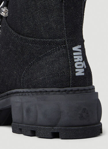 x LN-CC Disruptor Denim Boots Virón x LN-CC Disruptor Denim Boots Dark Blue vir0350004
