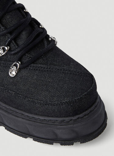 x LN-CC Disruptor Denim Boots Virón x LN-CC Disruptor Denim Boots Dark Blue vir0350004