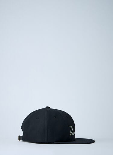 Visvim Logo Motif Baseball Cap Black vis0160003
