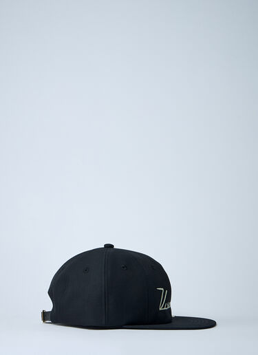 Logo Motif Baseball Cap Visvim Logo Motif Baseball Cap Black vis0160003