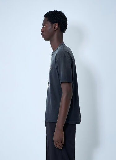 Logo Motif T-Shirt Visvim Logo Motif T-Shirt Black vis0160014