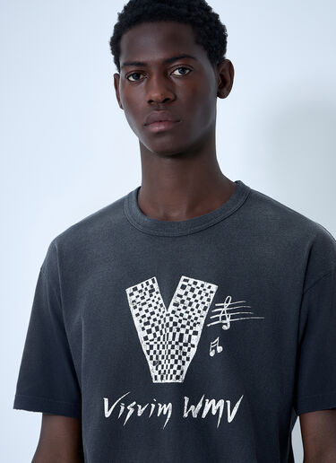 Visvim Logo Motif T-Shirt Black vis0160014