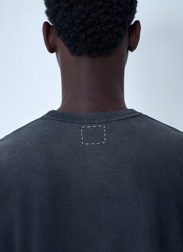 Logo Motif T-Shirt Visvim Logo Motif T-Shirt Black vis0160014