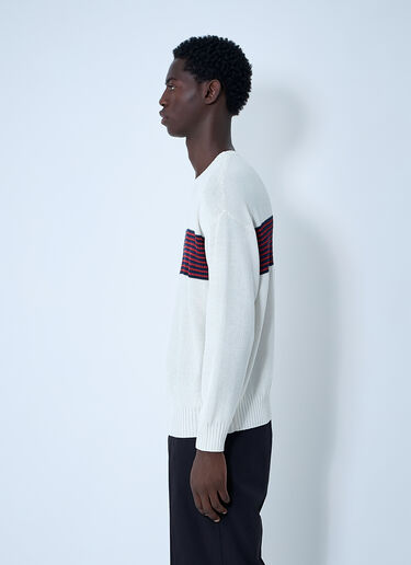 Cotton-And-Silk-Blend Sweater Visvim Cotton-And-Silk-Blend Sweater White vis0160017