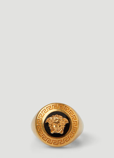 메두사 에나멜 링 Versace 메두사 에나멜 링 골드 vrs0249049