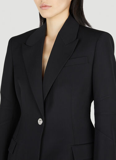 Versace 메두사 싱글 브레스티드 블레이저 블랙 vrs0252003