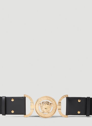 Versace La Medusa Belt Black vrs0252025