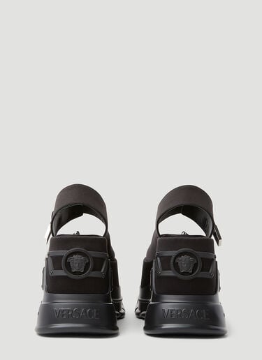 Platform Sandals Versace Platform Sandals Black vrs0252026