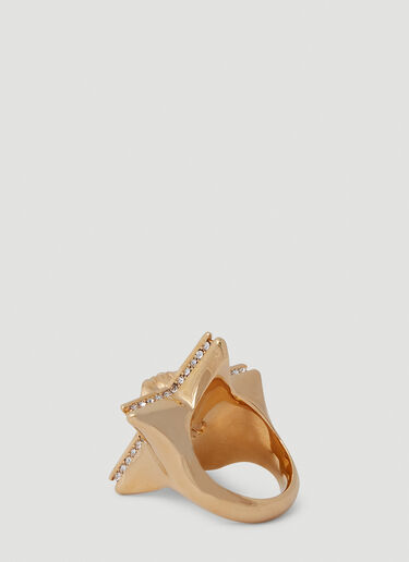 Star Medusa Ring Versace Star Medusa Ring Gold vrs0252033