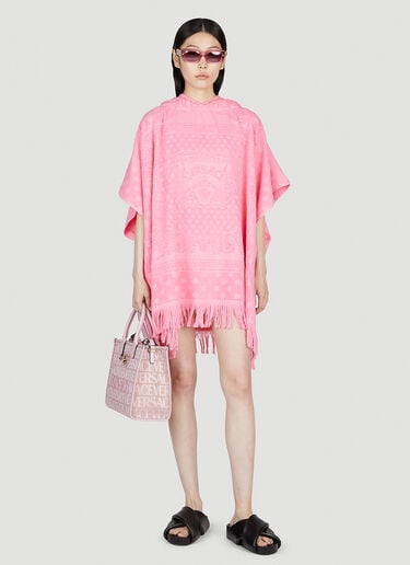 Towel Jacquard Cover-up Versace Towel Jacquard Cover-up Pink vrs0253018