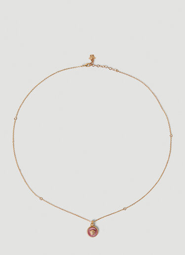 Medusa Pendant Necklace Versace Medusa Pendant Necklace Gold vrs0253036