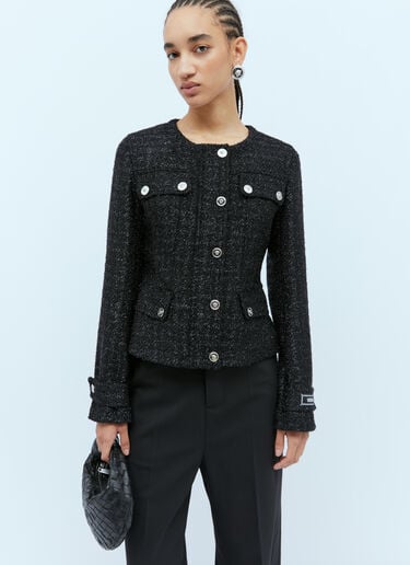 Versace 트리뷰트 메두사 스터드 이어링 실버 vrs0254014