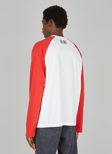Barcode Long Sleeve T-Shirt VTMNTS Barcode Long Sleeve T-Shirt White vtm0350013