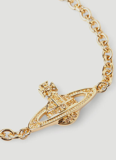 Vivienne Westwood 미니 바스 릴리프 팔찌 골드 vvw0146056