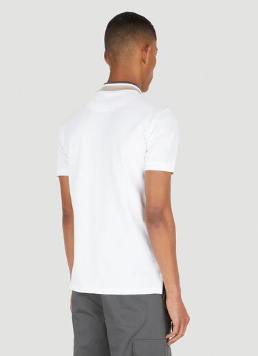 Classic Polo Striped Collar Vivienne Westwood Classic Polo Striped Collar White vvw0147002