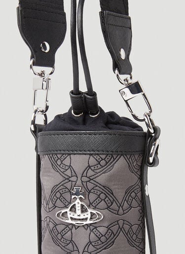 Re-Jacquard Orborama Water Bottle Holder Vivienne Westwood Re-Jacquard Orborama Water Bottle Holder Grey vvw0150020