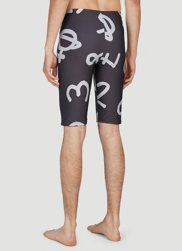 Graphic Print Swim Bermudas Vivienne Westwood Graphic Print Swim Bermudas Black vvw0152009