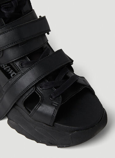 Vivienne Westwood 롬퍼 샌들 블랙 vvw0152029