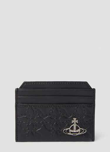 엠보싱 카드홀더 Vivienne Westwood 엠보싱 카드홀더 Black vvw0152033