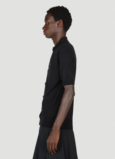 Polo 短袖开衫 Vivienne Westwood Polo 短袖开衫 黑色 vvw0153008