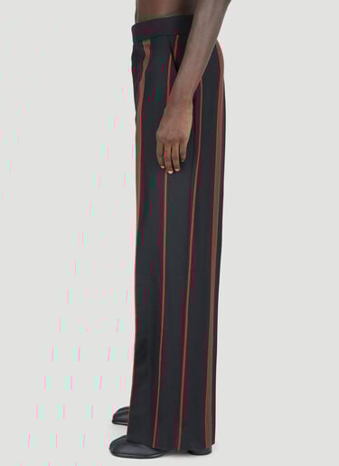 Vivienne Westwood Humphrey 条纹长裤 黑 vvw0153012
