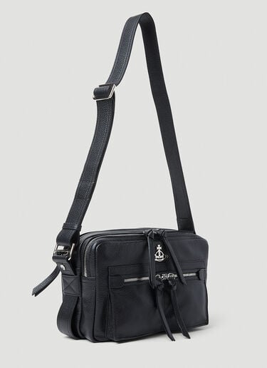 Vivienne Westwood 제리 가죽 사첼 크로스바디 백 블랙 vvw0153014
