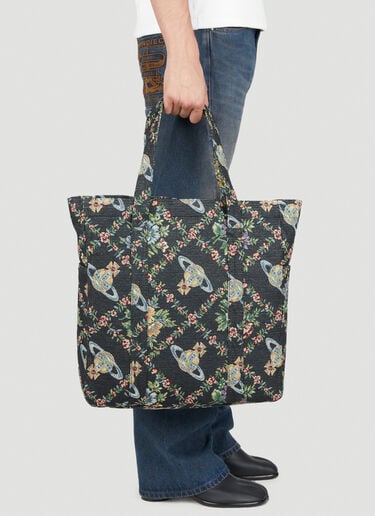 Murray 再生尼龙托特包 Vivienne Westwood Murray 再生尼龙托特包 藏蓝色 vvw0153015