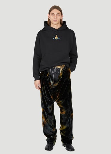 Vivienne Westwood Wreck Velvet Pants Black vvw0154004