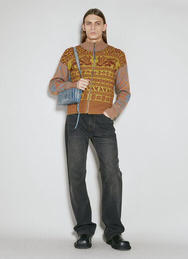 Lion 拉链开衫 Vivienne Westwood Lion 拉链开衫 黄色 vvw0154008