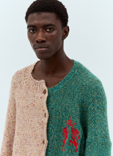 Half & Half Cardigan Vivienne Westwood Half & Half Cardigan Multicolour vvw0157006