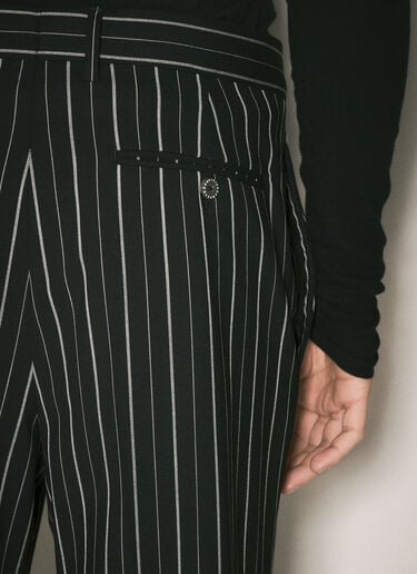 Vivienne Westwood 크롭 조르주 팬츠 블랙 vvw0159003