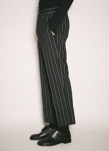 Vivienne Westwood 크롭 조르주 팬츠 블랙 vvw0159003