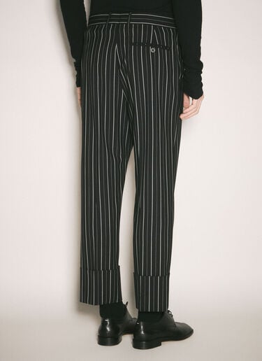 Vivienne Westwood 크롭 조르주 팬츠 블랙 vvw0159003