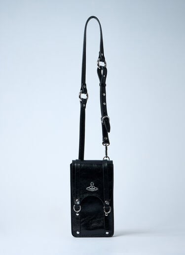 미니 맥스 크로스바디 백 Vivienne Westwood 미니 맥스 크로스바디 백 블랙 vvw0161011