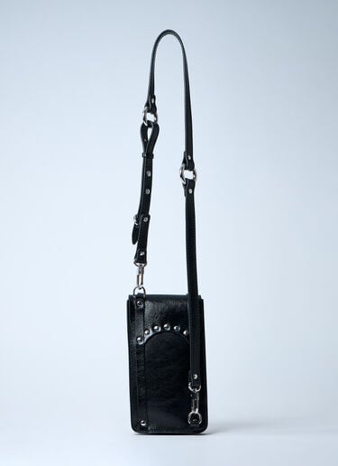 미니 맥스 크로스바디 백 Vivienne Westwood 미니 맥스 크로스바디 백 블랙 vvw0161011