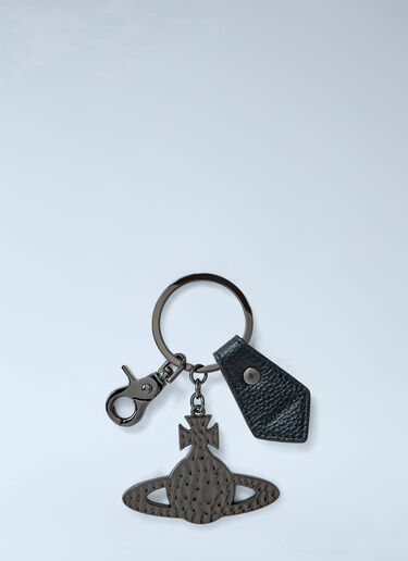 Hammered Orb Keyring Vivienne Westwood Hammered Orb Keyring Black vvw0161015