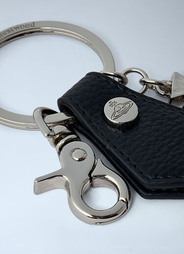Hammered Orb Keyring Vivienne Westwood Hammered Orb Keyring Black vvw0161016