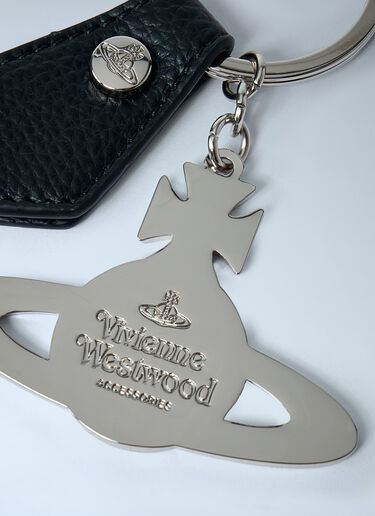 Hammered Orb Keyring Vivienne Westwood Hammered Orb Keyring Black vvw0161016
