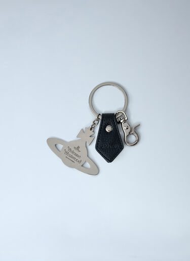 Hammered Orb Keyring Vivienne Westwood Hammered Orb Keyring Black vvw0161016