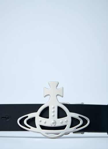 Vivienne Westwood 星环腰带 黑色 vvw0161018