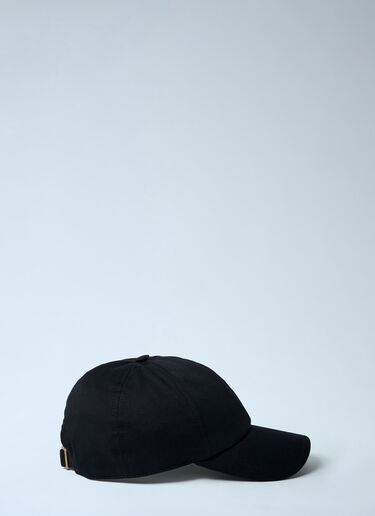 Logo Motif Baseball Cap Vivienne Westwood Logo Motif Baseball Cap Black vvw0162008