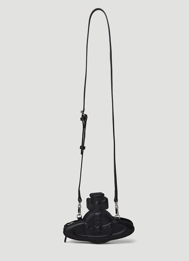 Injected Orb Nano Shoulder Bag Vivienne Westwood Injected Orb Nano Shoulder Bag Black vvw0249042